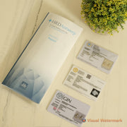 Emerald Halo Diamond Ring: 14k Gold Gemstone Engagement Jewelry